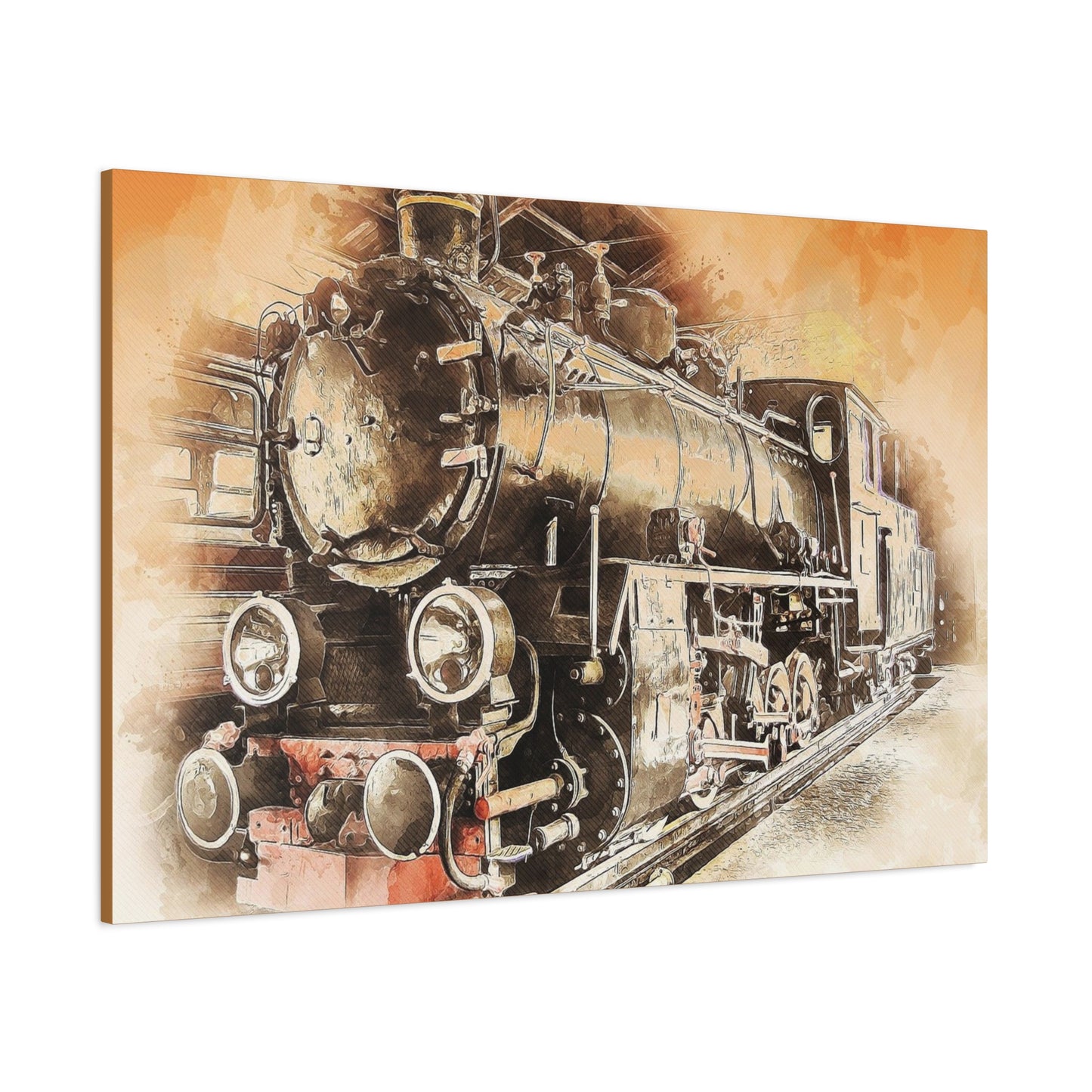 Locomotive Matte Canvas, Stretched, 1.25"