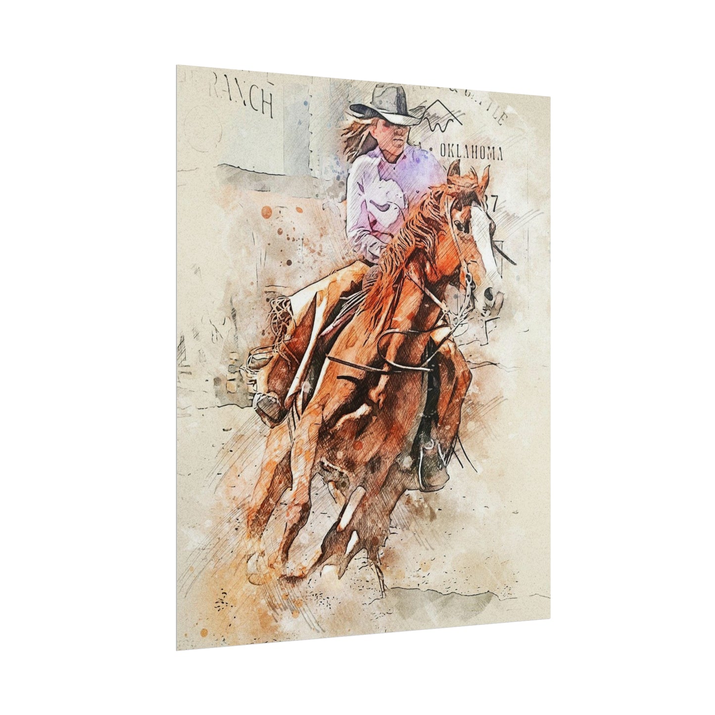 Rodeo Rolled Posters