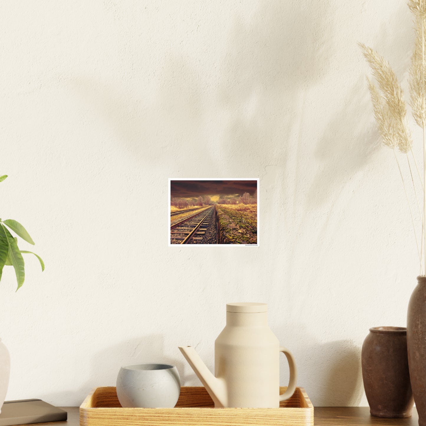 Tracks Photo Art Paper Posters