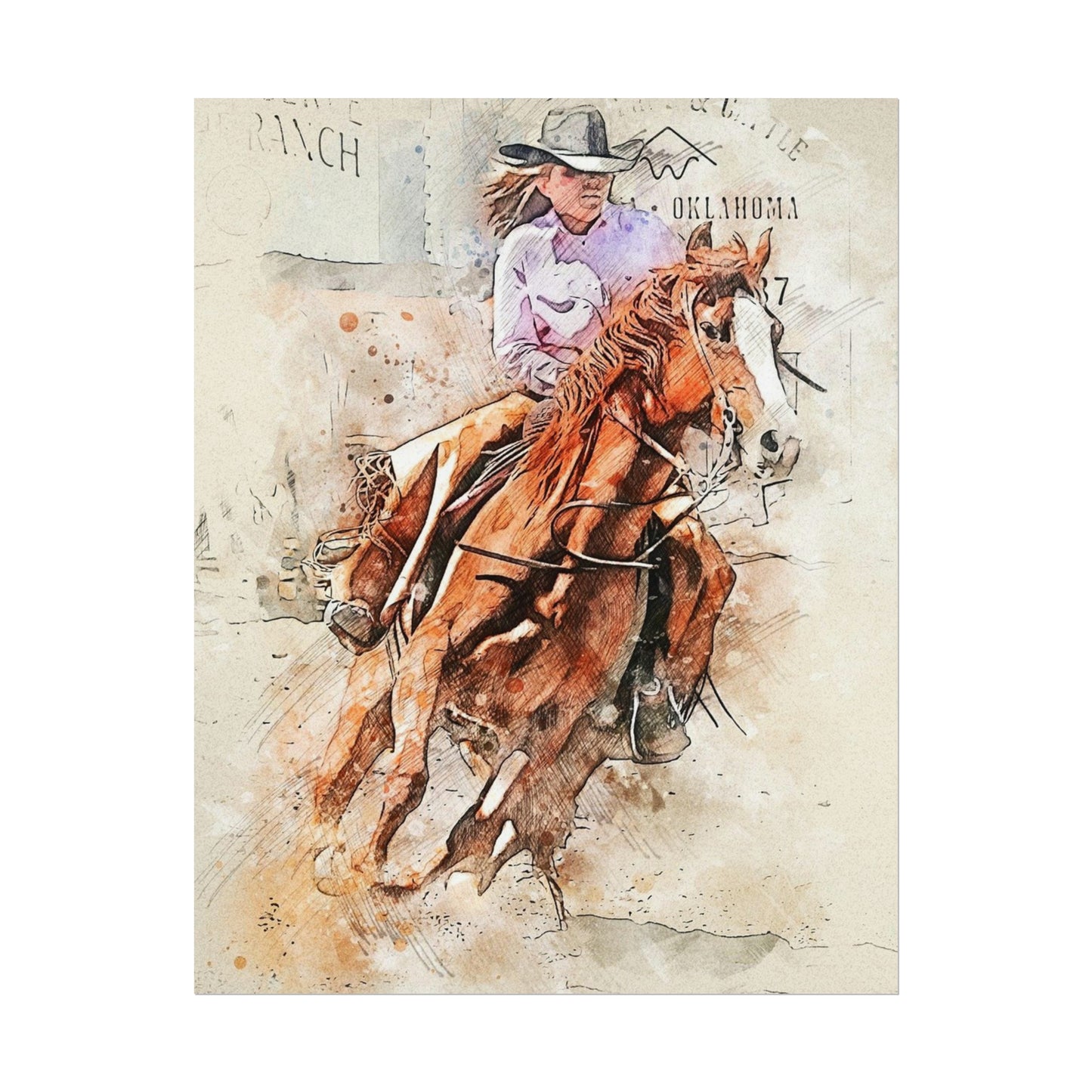 Rodeo Rolled Posters