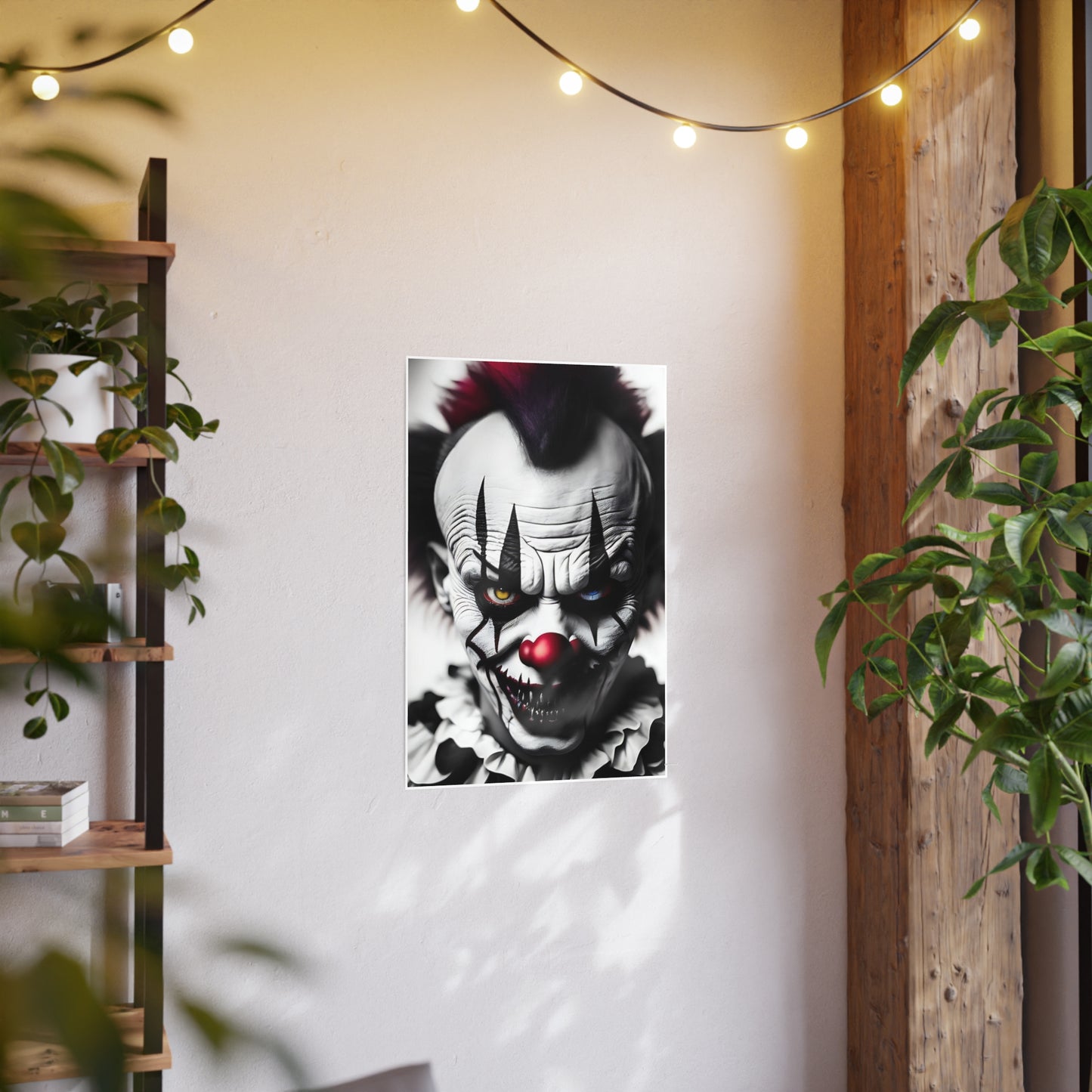 Clown AI Gen Photo Art Paper Posters
