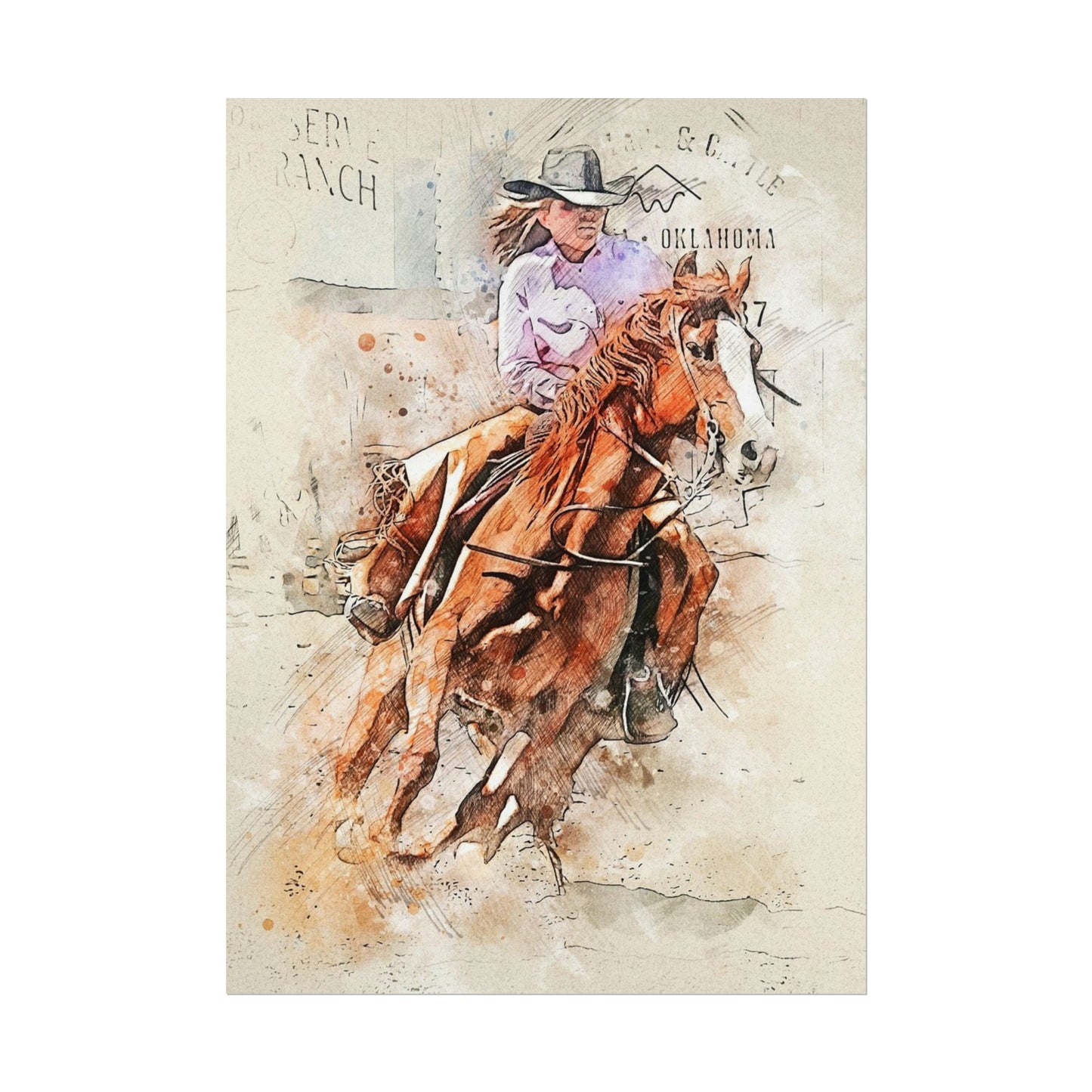 Rodeo Rolled Posters