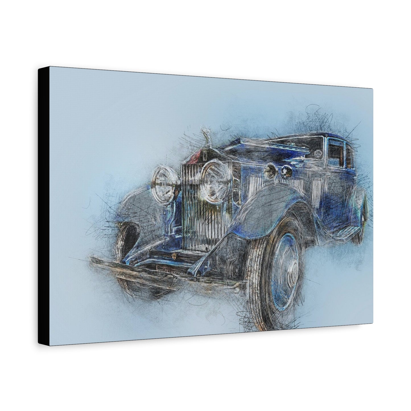 Old Car Matte Canvas, Stretched, 1.25"