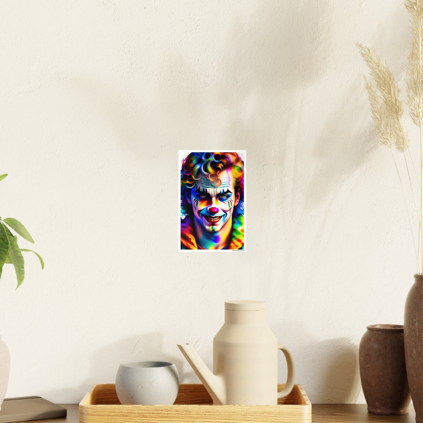 Clown AI Gen Photo Art Paper Posters