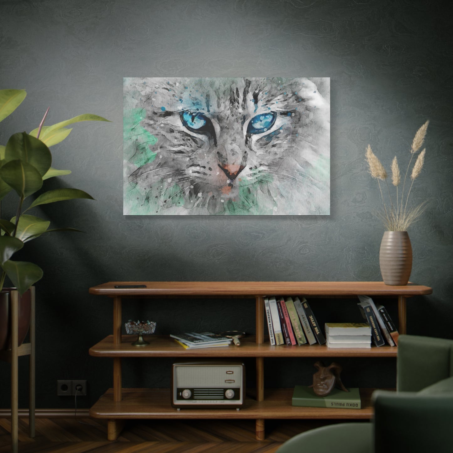 CAT Matte Canvas, Stretched, 1.25"