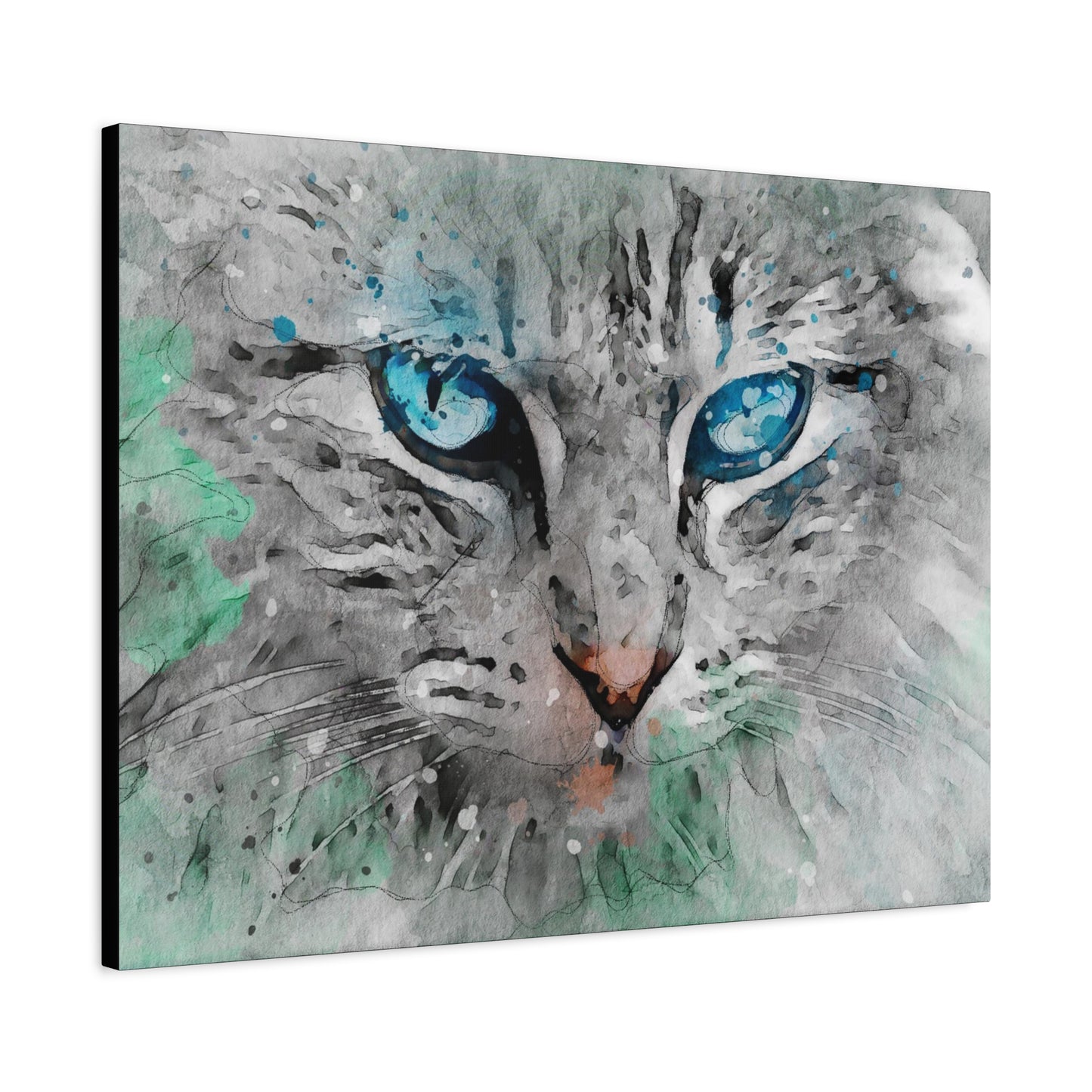 CAT Matte Canvas, Stretched, 1.25"