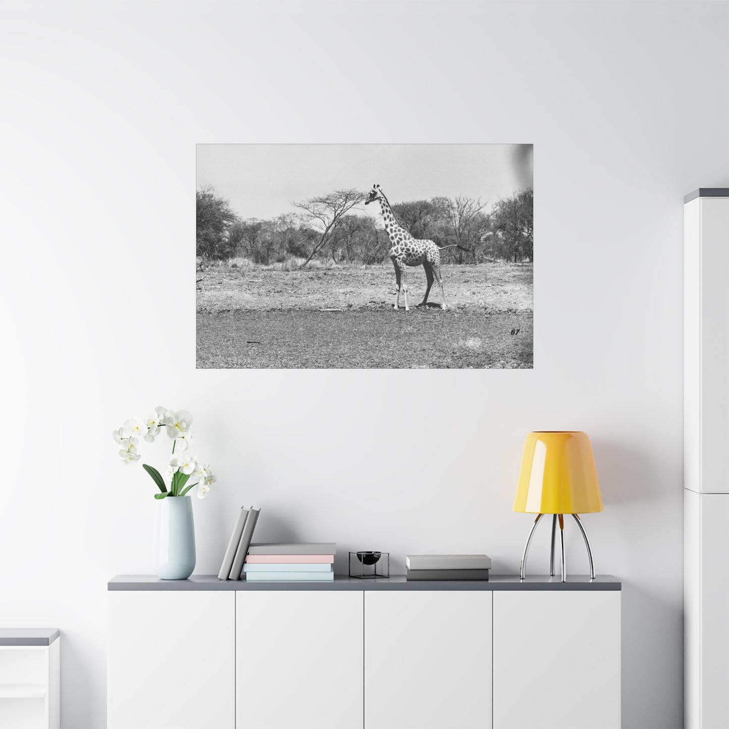 Girafe Matte Canvas, Stretched, 1.25"