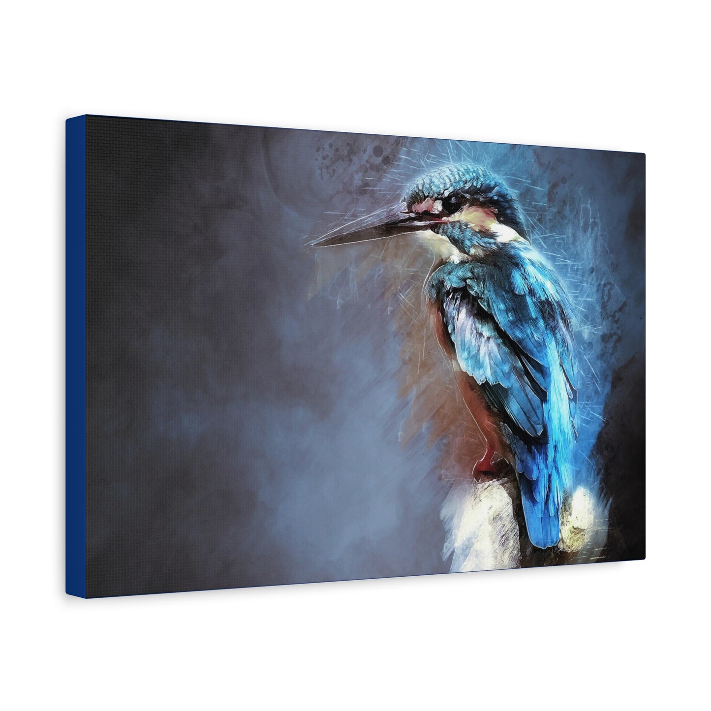 Kingfisher Matte Canvas, Stretched, 1.25"