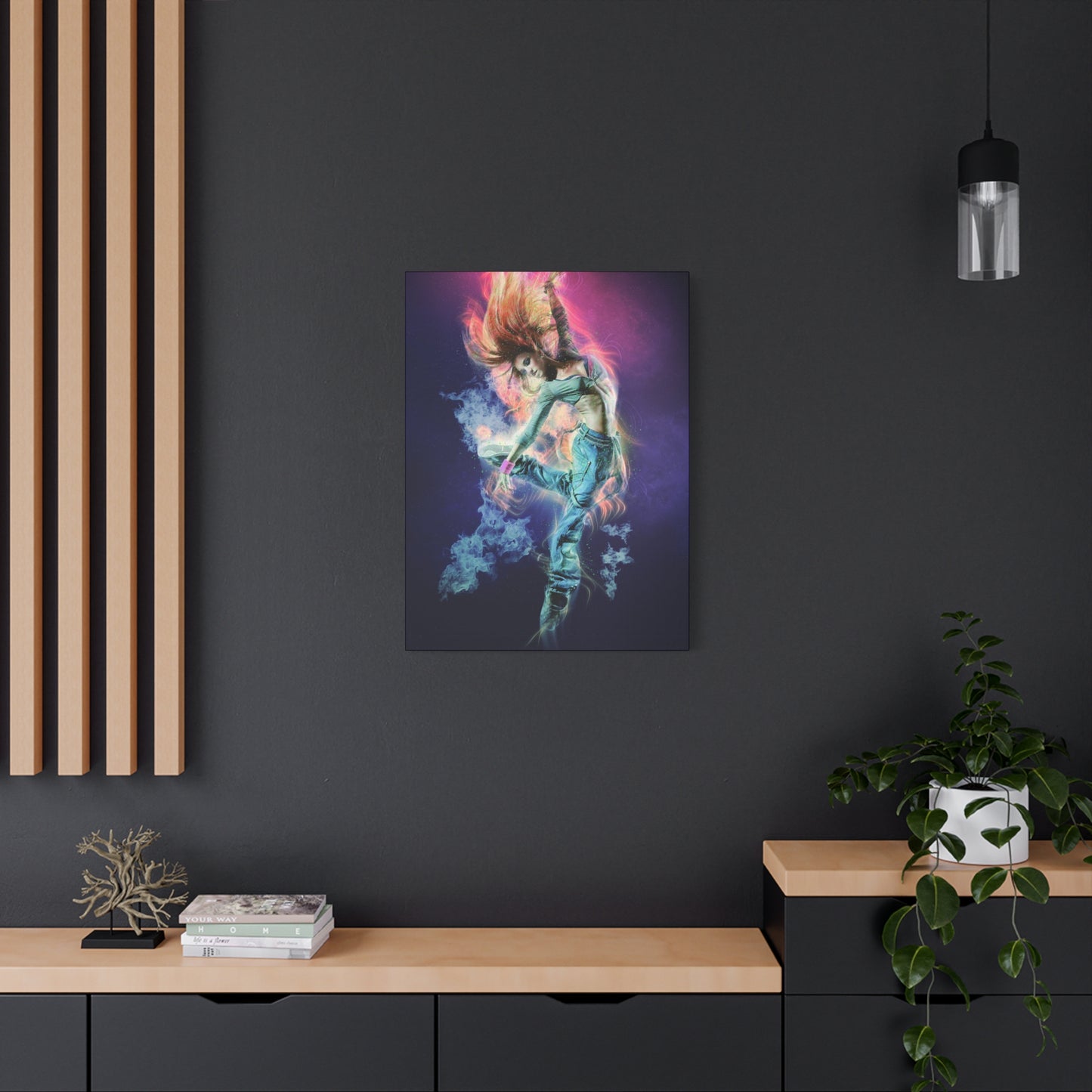 Dancing Woman Matte Canvas, Stretched, 1.25"