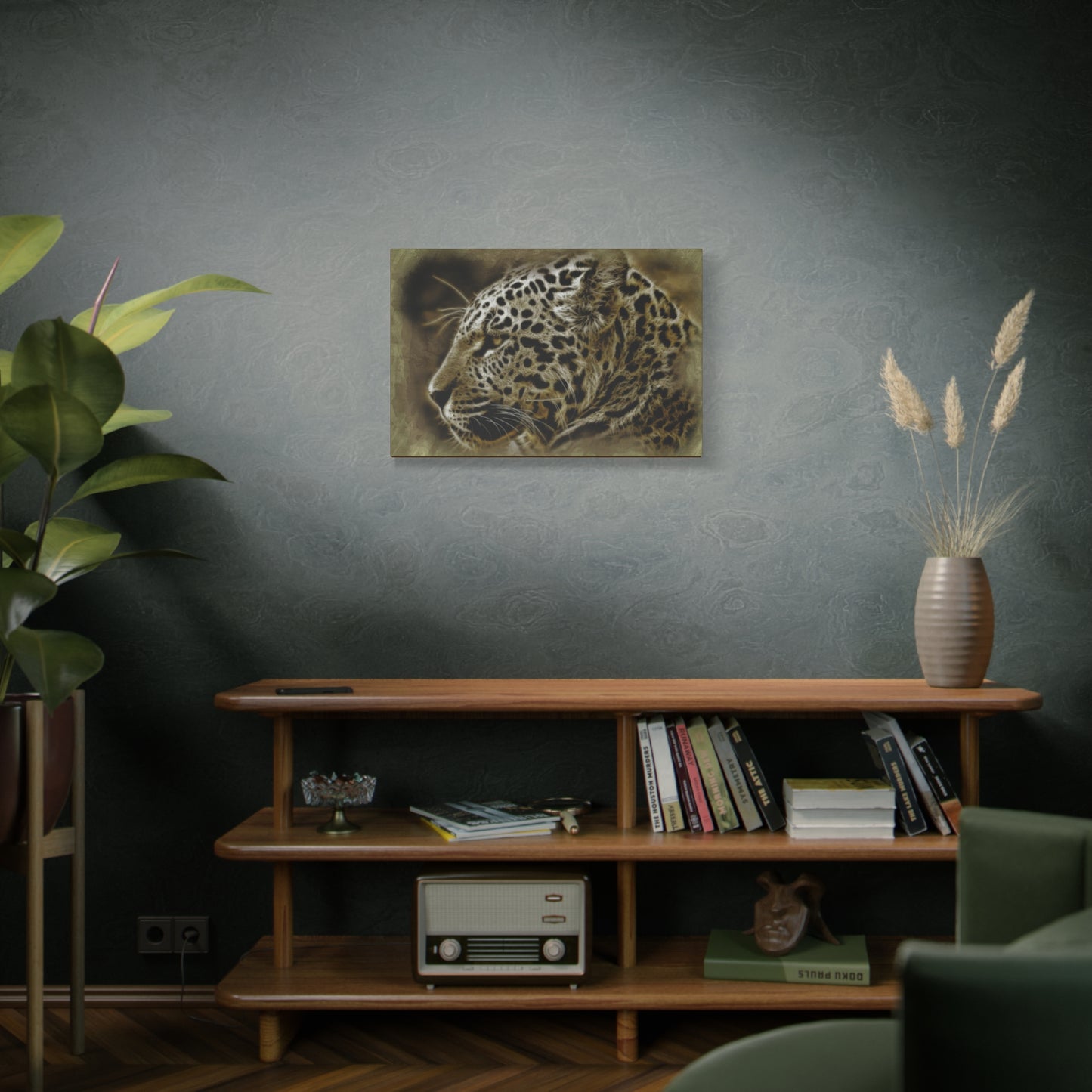 Jaguar Matte Canvas, Stretched, 1.25"