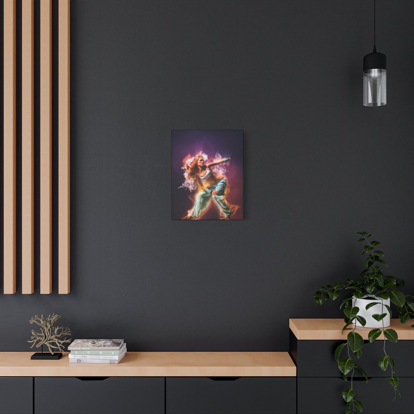 Dancing Woman Matte Canvas, Stretched, 1.25"
