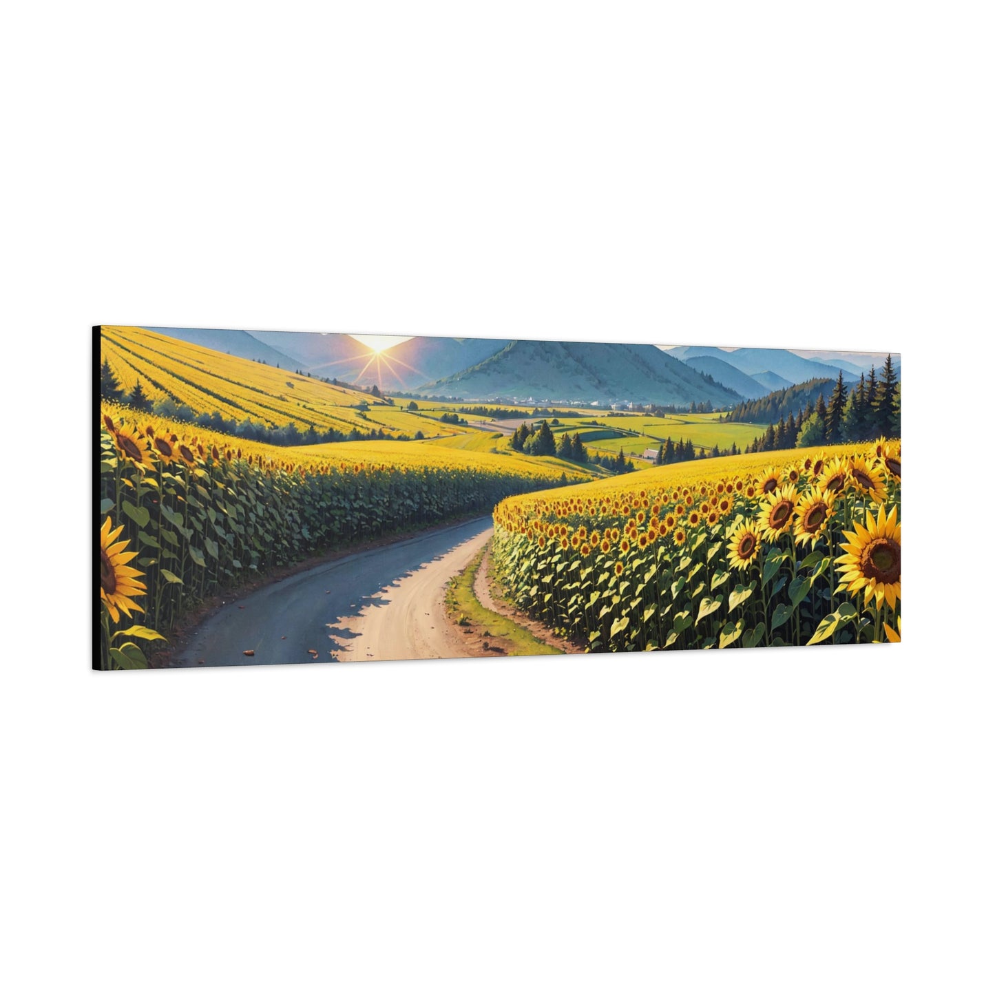 SunflowerAI Gen Matte Canvas, Stretched, 1.25"