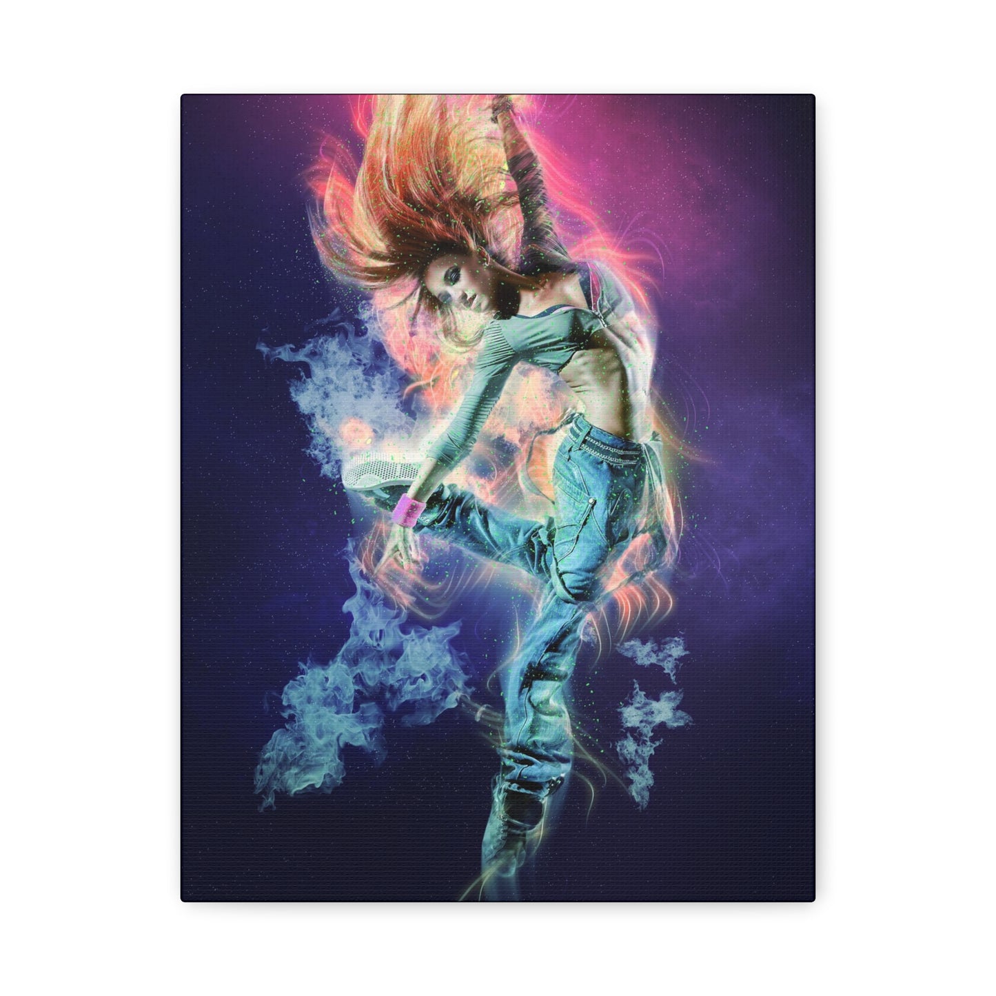 Dancing Woman Matte Canvas, Stretched, 1.25"