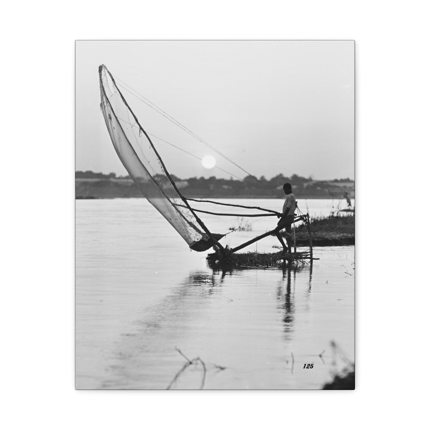 Fisherman Matte Canvas, Stretched, 1.25"