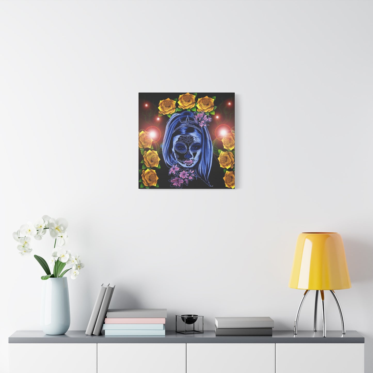 Day of the dead Matte Canvas, Stretched, 1.25"