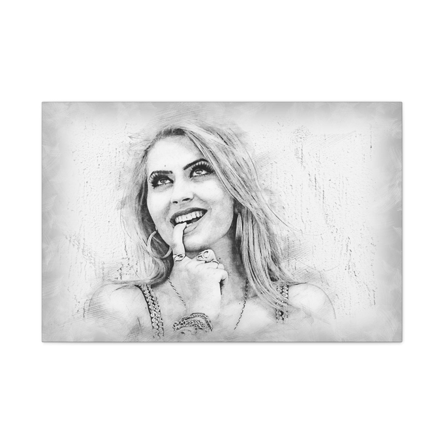 Woman Matte Canvas, Stretched, 1.25"