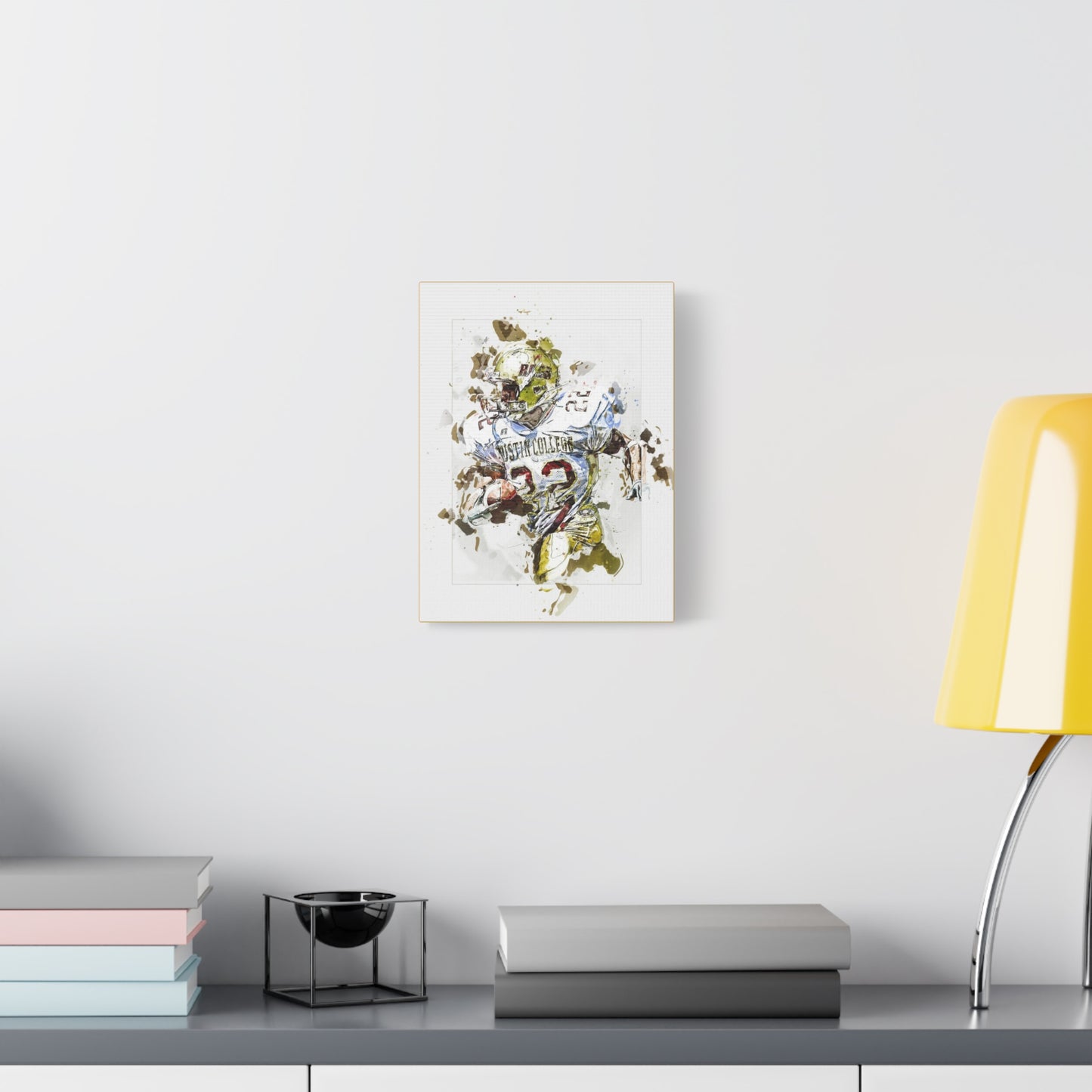 Football Matte Canvas, Stretched, 1.25"