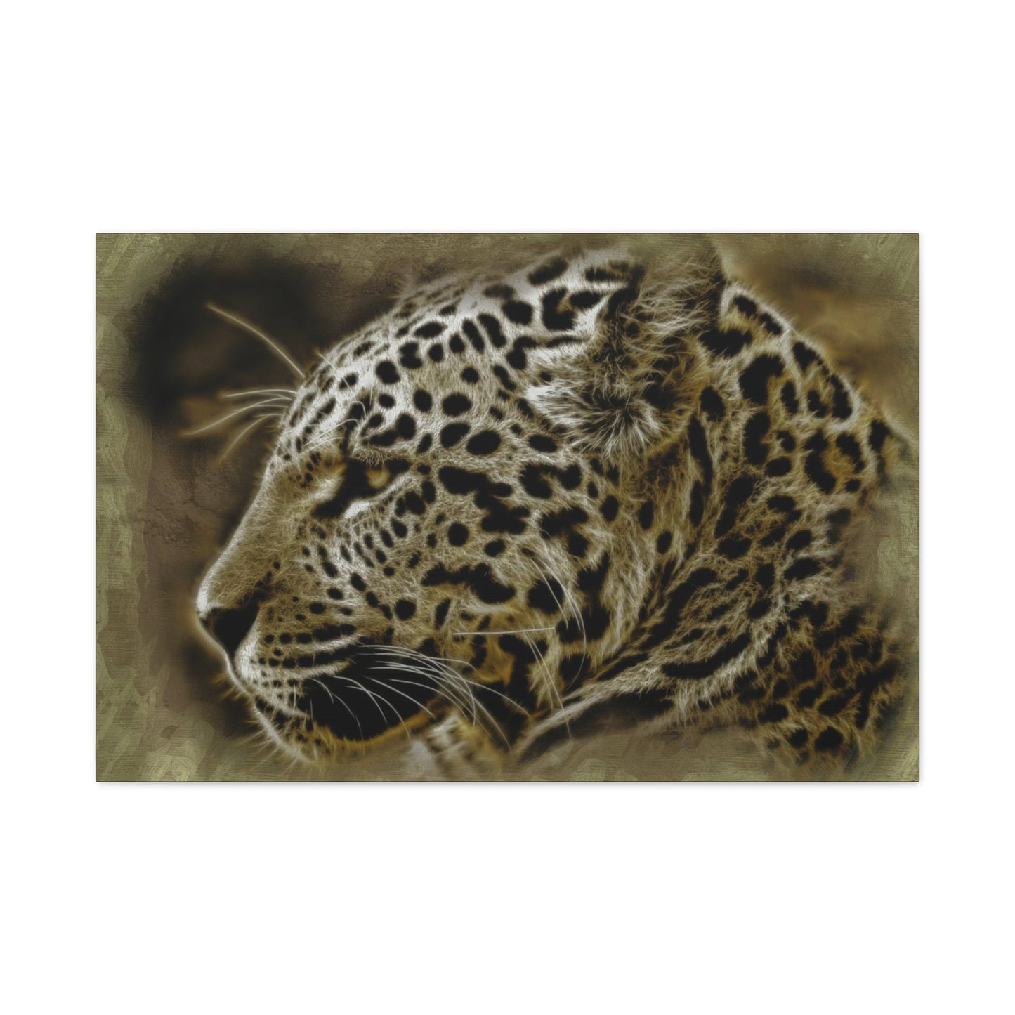 Jaguar Matte Canvas, Stretched, 1.25"