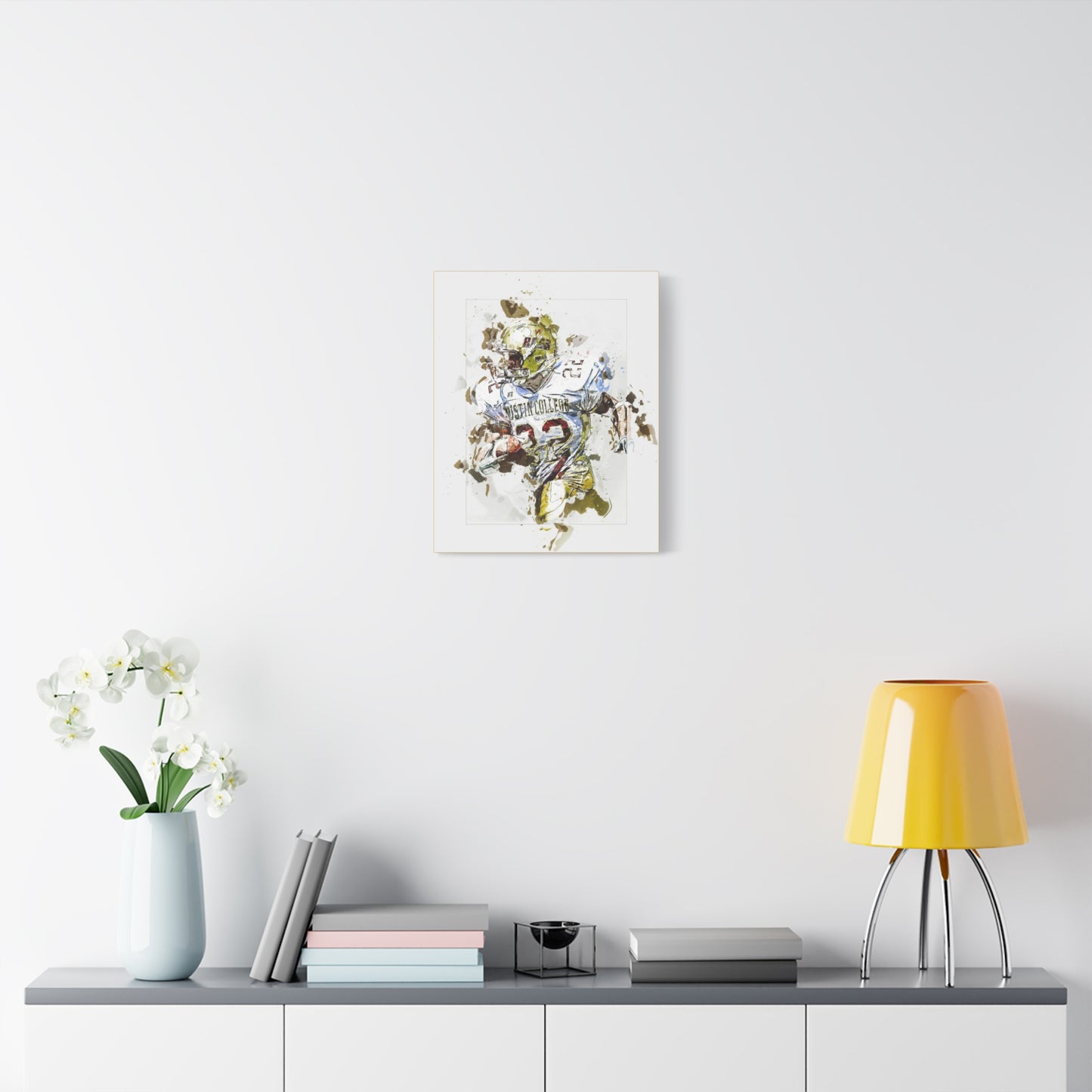 Football Matte Canvas, Stretched, 1.25"