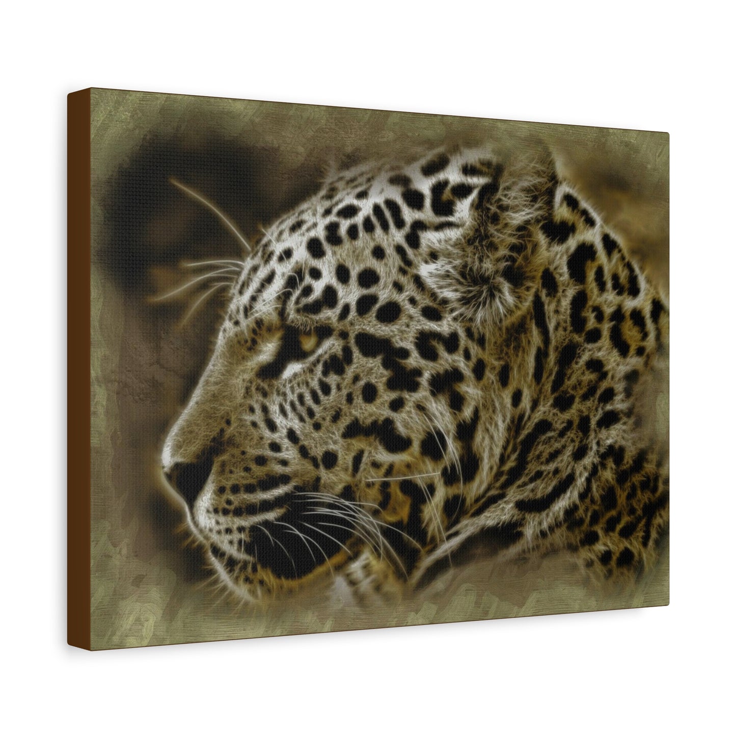 Jaguar Matte Canvas, Stretched, 1.25"