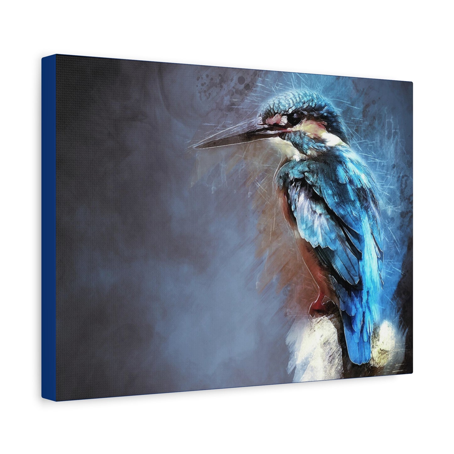 Kingfisher Matte Canvas, Stretched, 1.25"