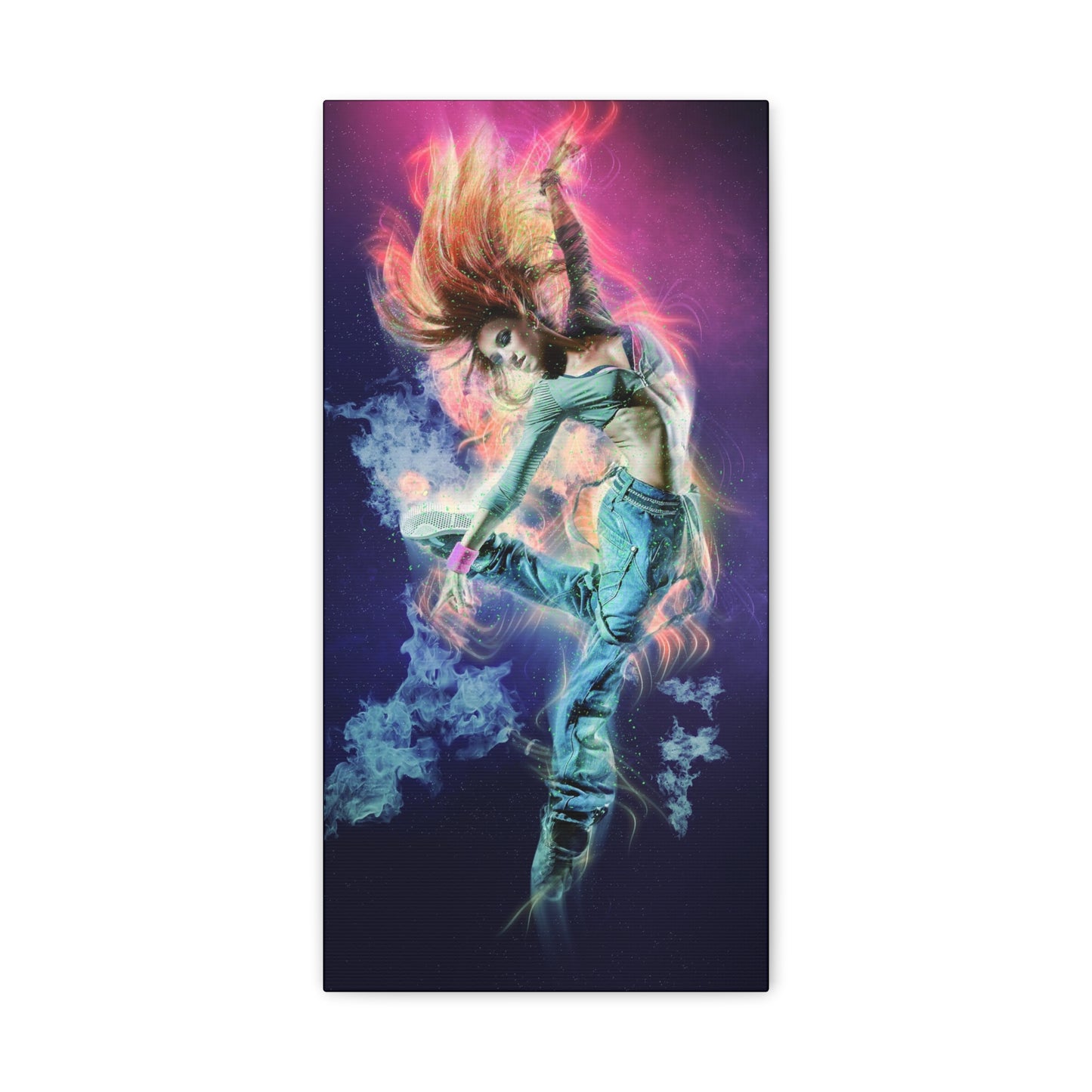 Dancing Woman Matte Canvas, Stretched, 1.25"