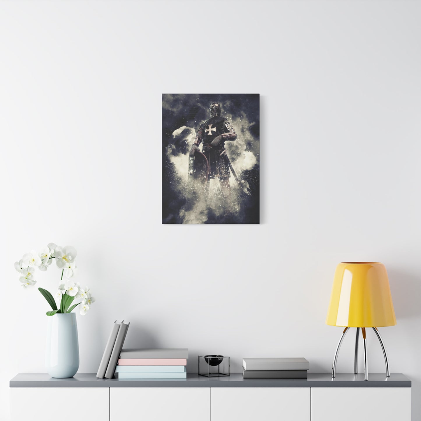 Knight Crusader Matte Canvas, Stretched, 1.25"