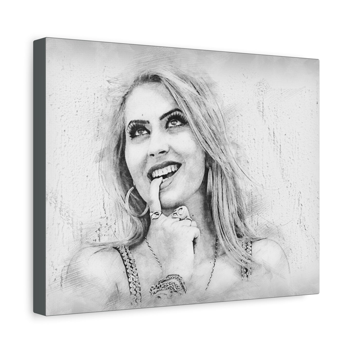 Woman Matte Canvas, Stretched, 1.25"