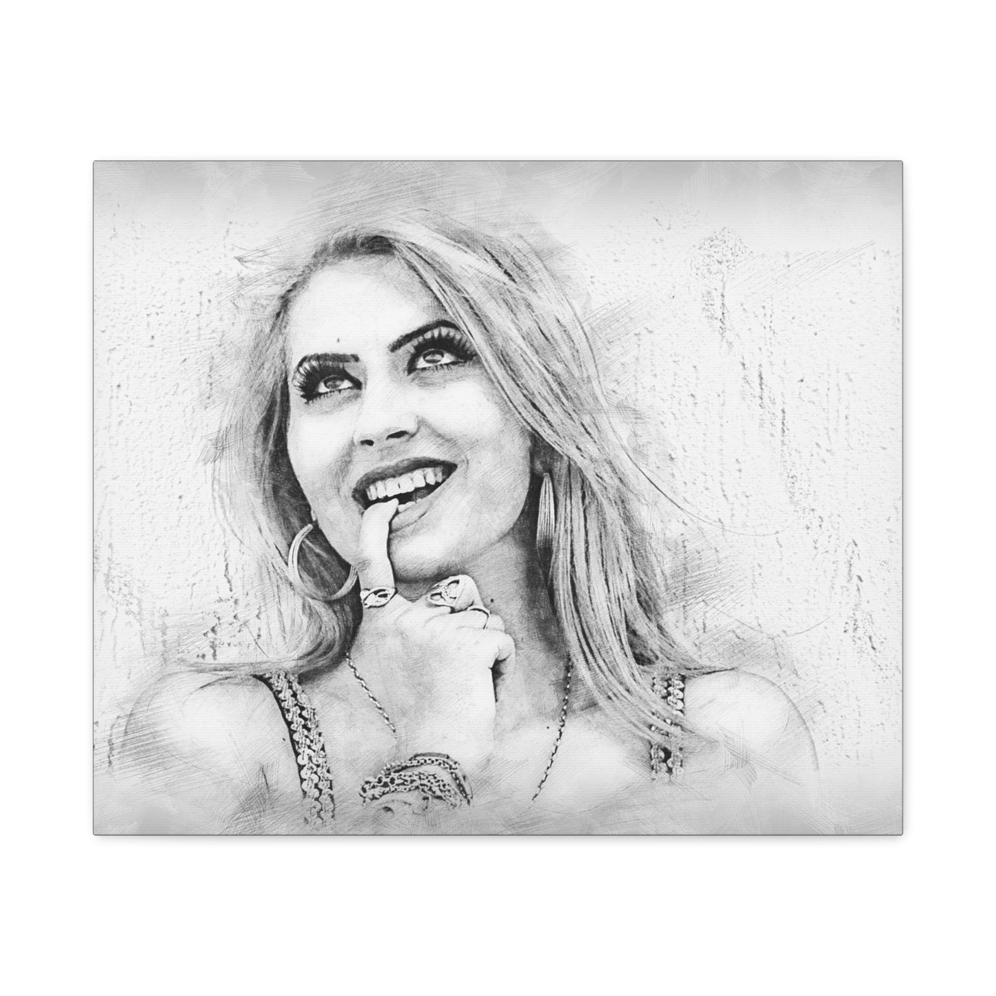 Woman Matte Canvas, Stretched, 1.25"