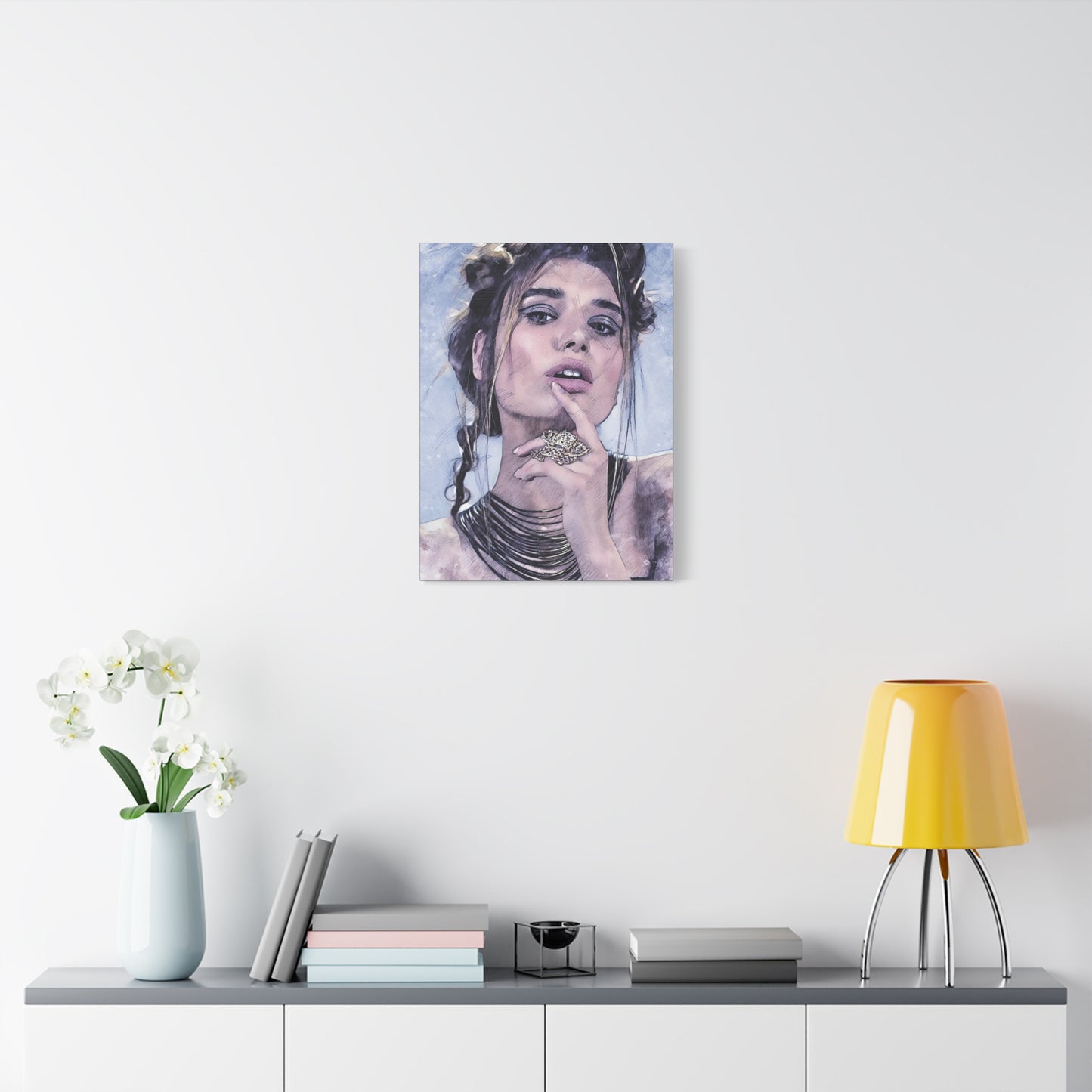 Woman Matte Canvas, Stretched, 1.25"