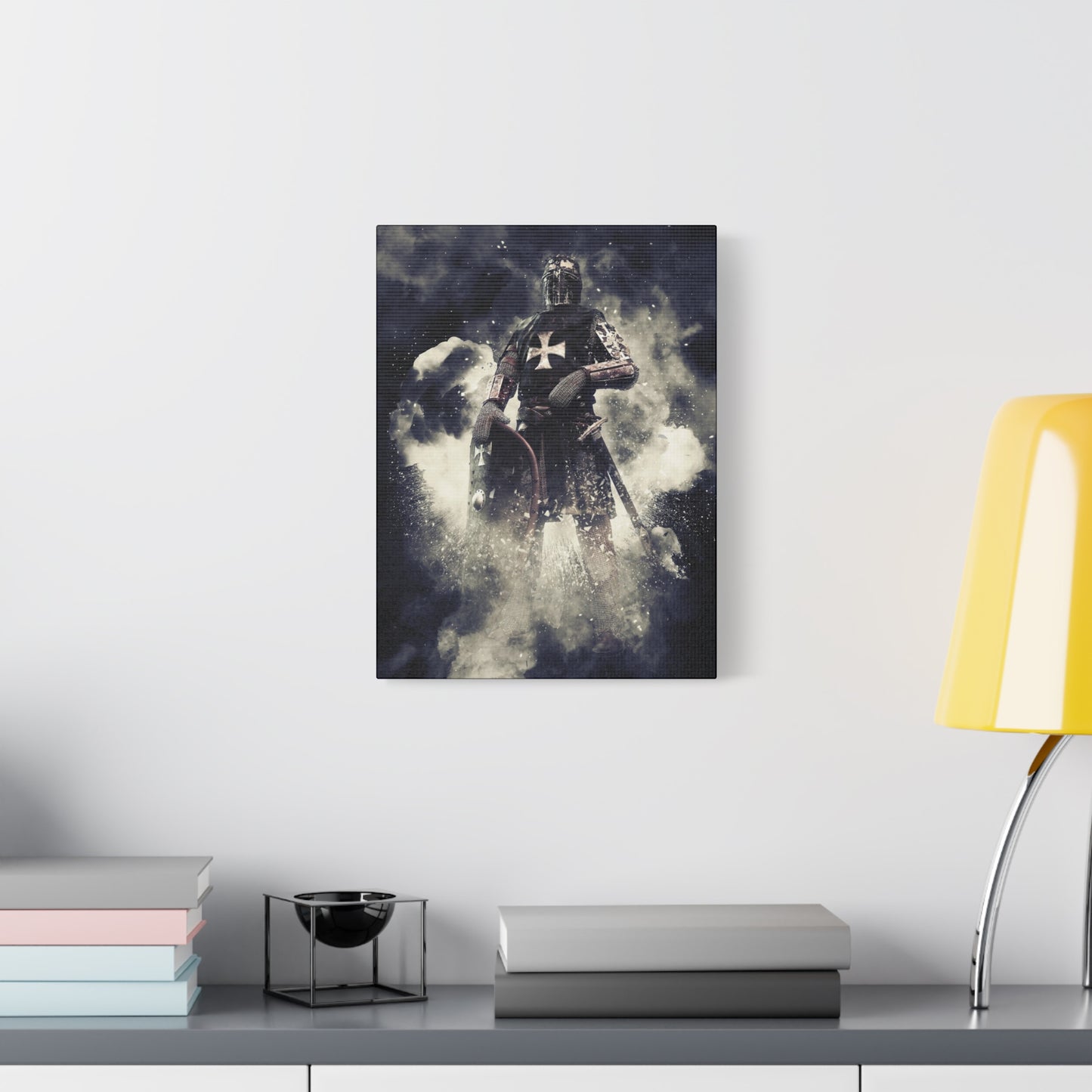 Knight Crusader Matte Canvas, Stretched, 1.25"