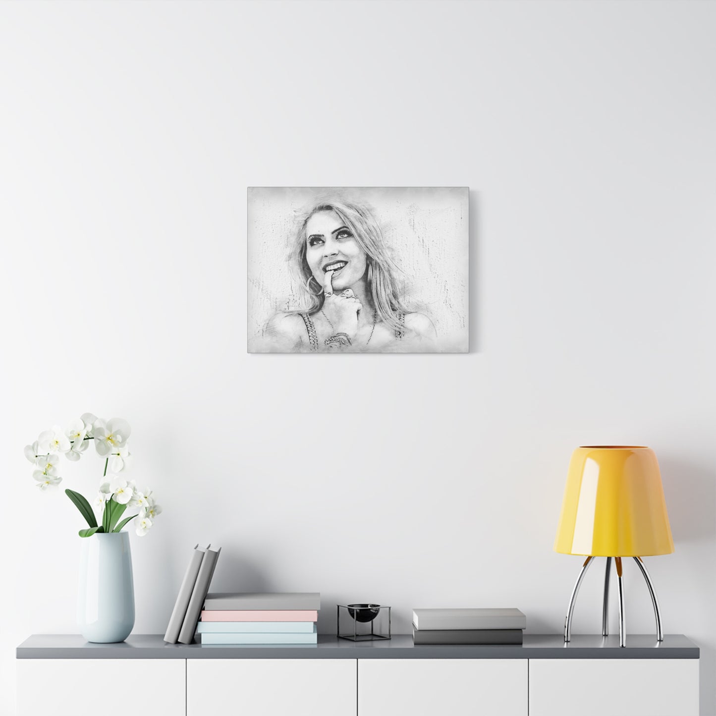 Woman Matte Canvas, Stretched, 1.25"