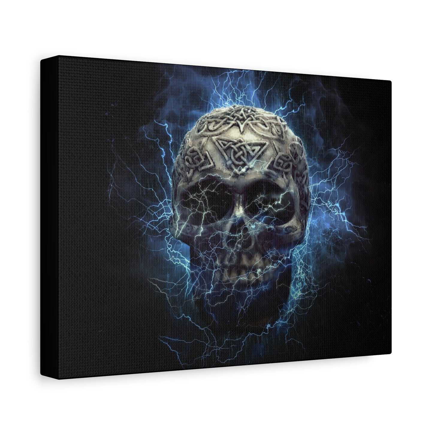 Skull Matte Canvas, Stretched, 1.25"