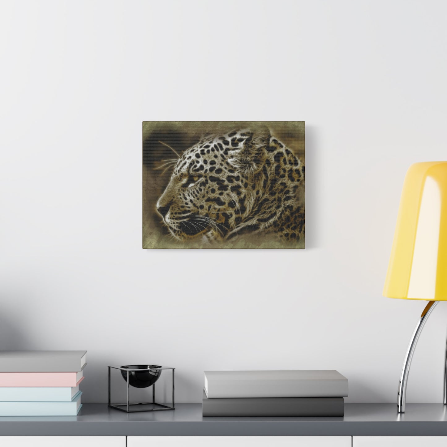 Jaguar Matte Canvas, Stretched, 1.25"