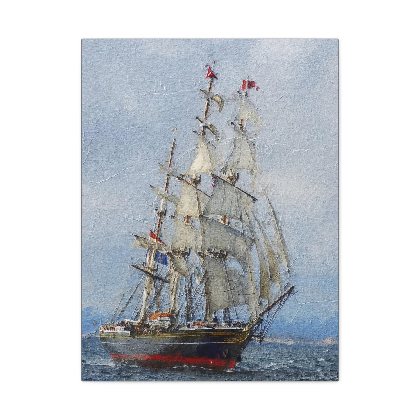 Clipper Matte Canvas, Stretched, 1.25"