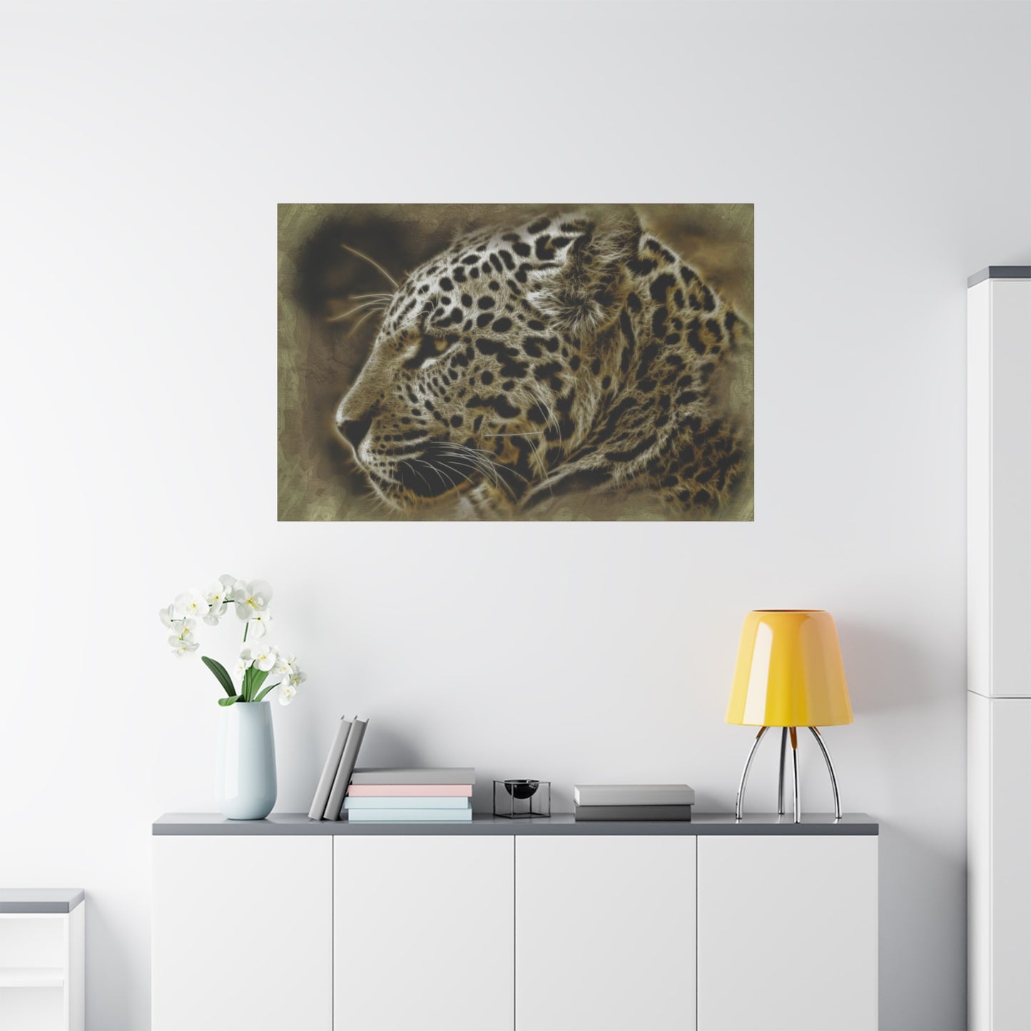Jaguar Matte Canvas, Stretched, 1.25"