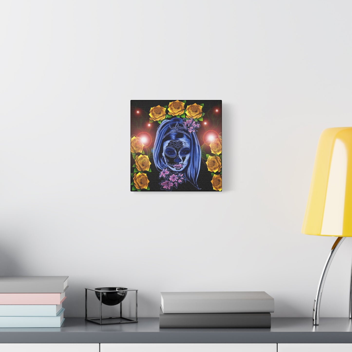 Day of the dead Matte Canvas, Stretched, 1.25"