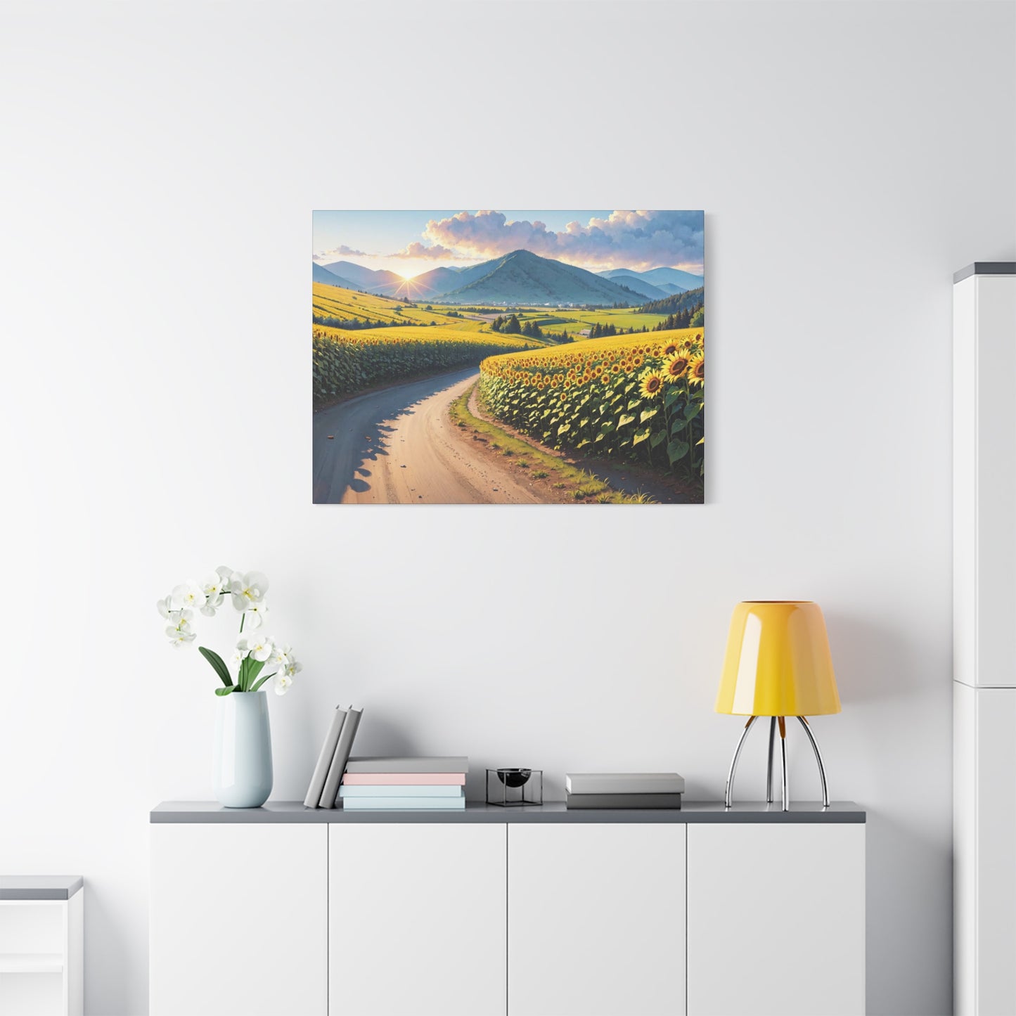SunflowerAI Gen Matte Canvas, Stretched, 1.25"