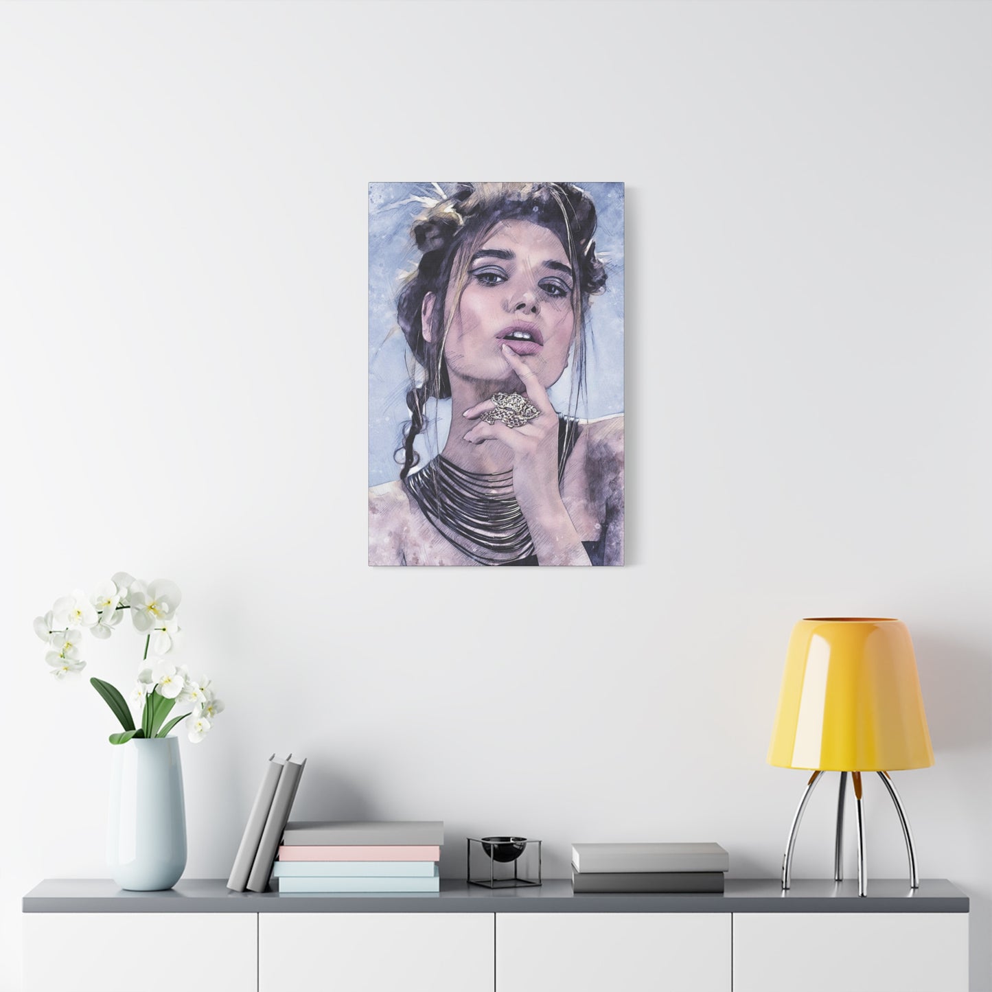 Woman Matte Canvas, Stretched, 1.25"