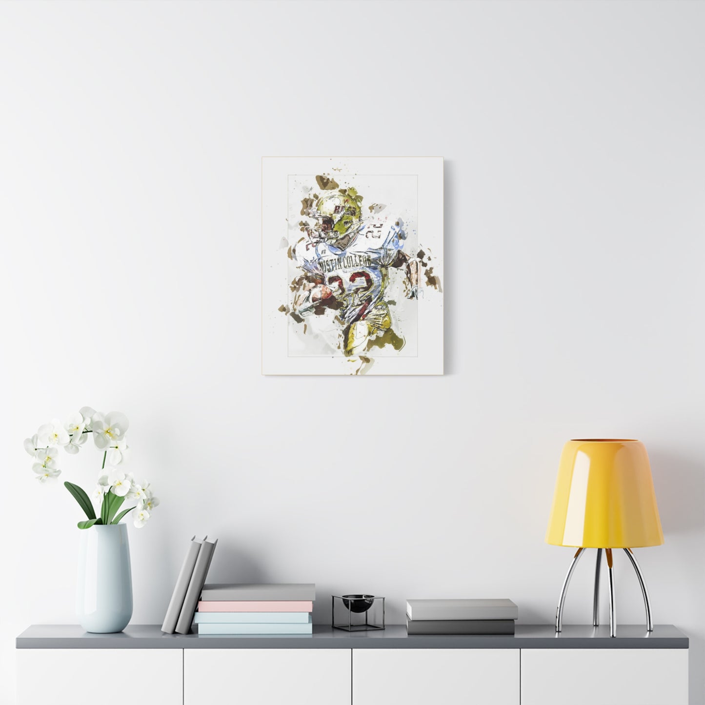 Football Matte Canvas, Stretched, 1.25"