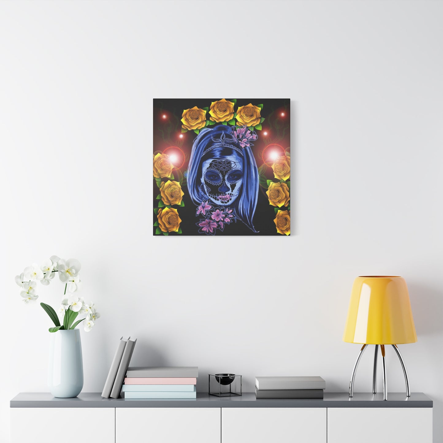 Day of the dead Matte Canvas, Stretched, 1.25"