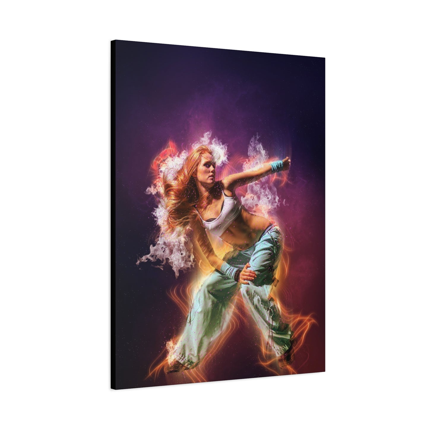 Dancing Woman Matte Canvas, Stretched, 1.25"