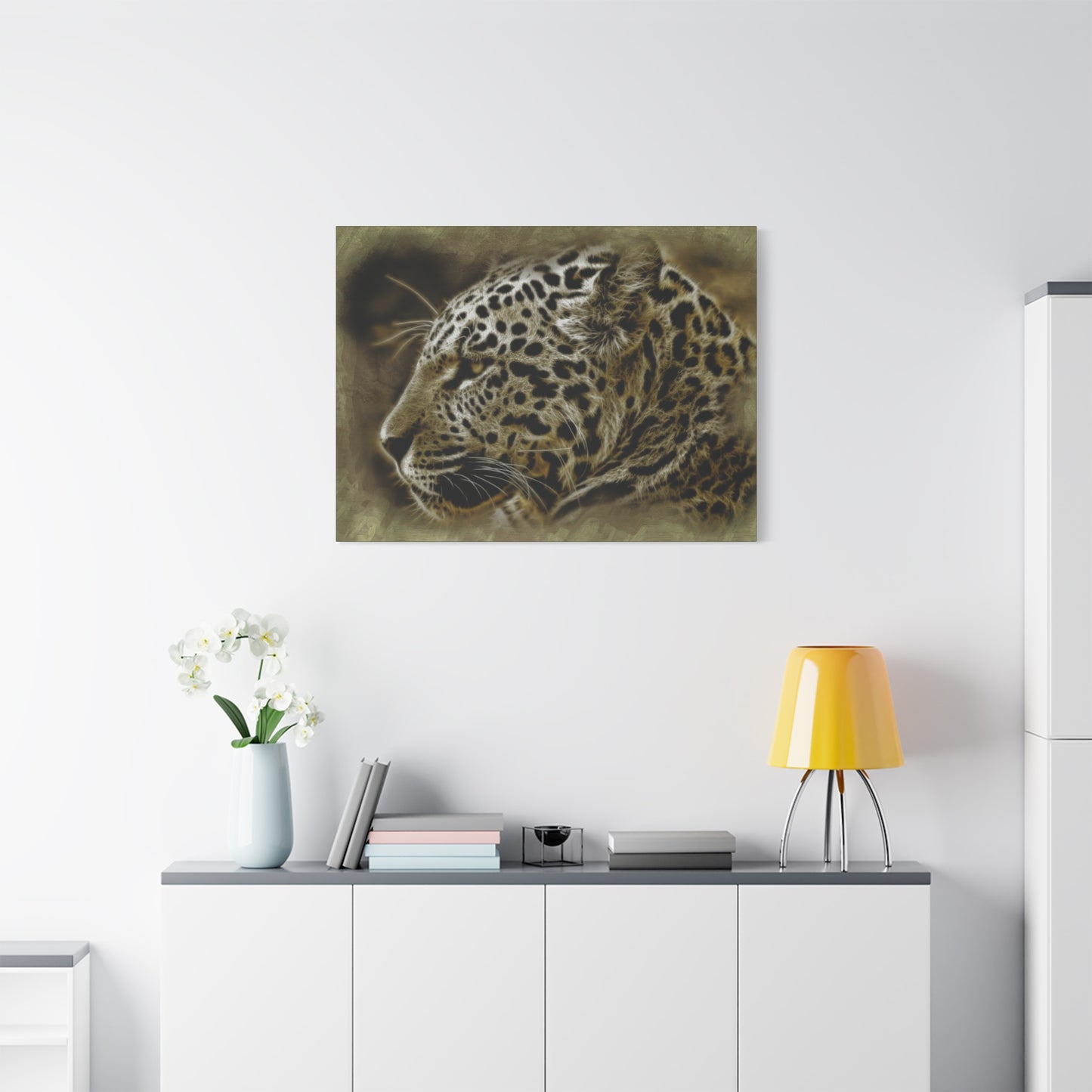 Jaguar Matte Canvas, Stretched, 1.25"