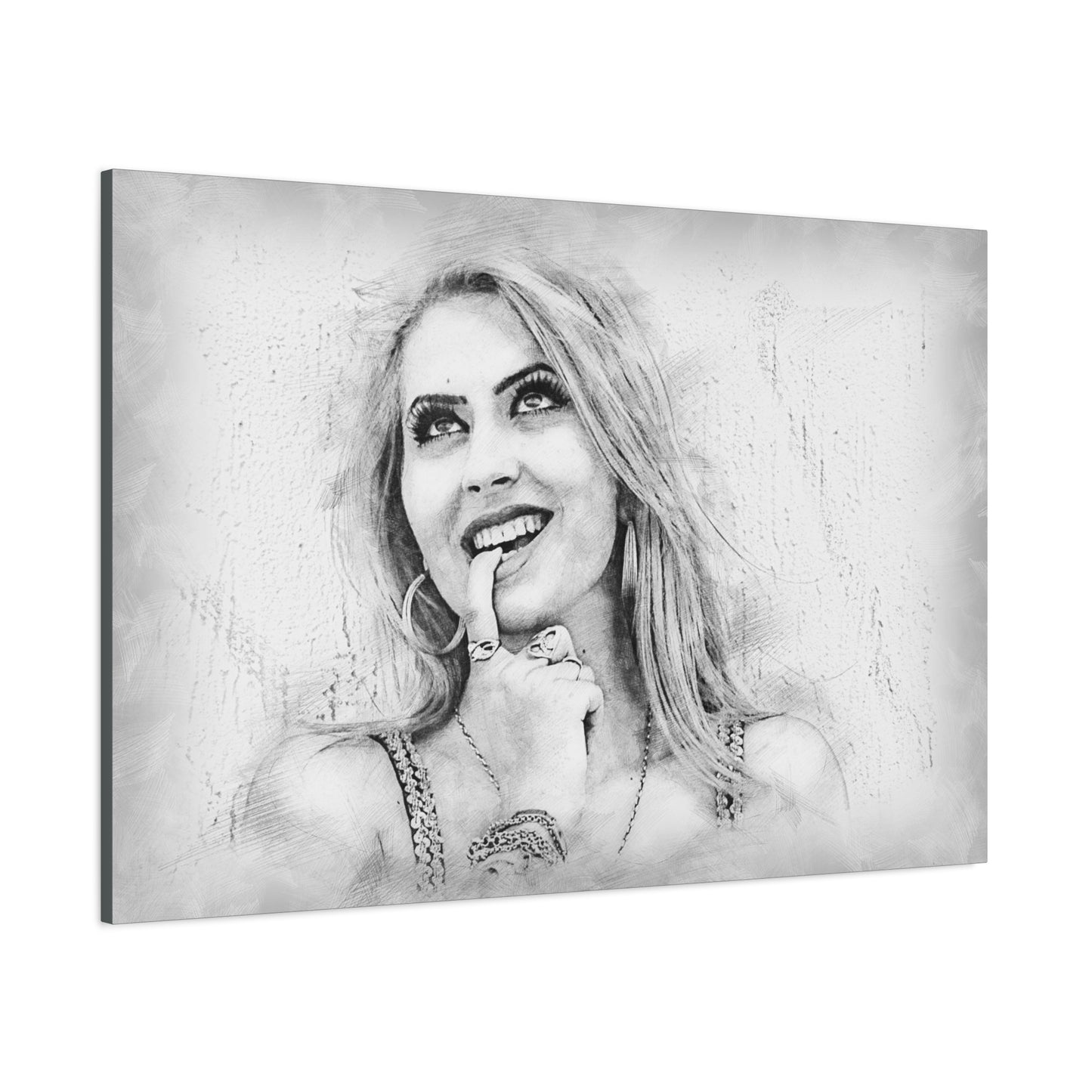 Woman Matte Canvas, Stretched, 1.25"