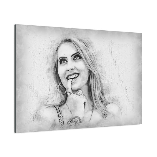 Woman Matte Canvas, Stretched, 1.25"