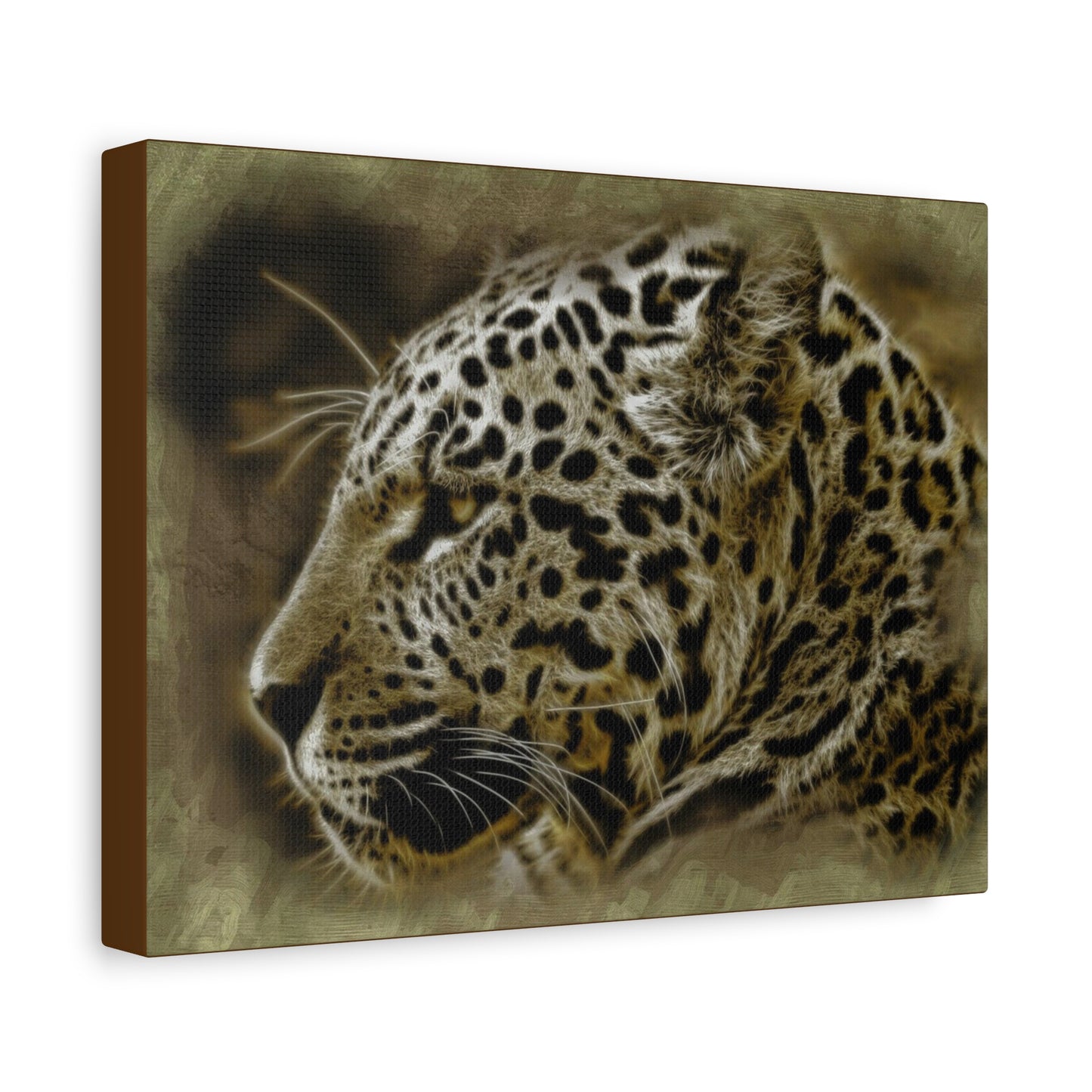 Jaguar Matte Canvas, Stretched, 1.25"