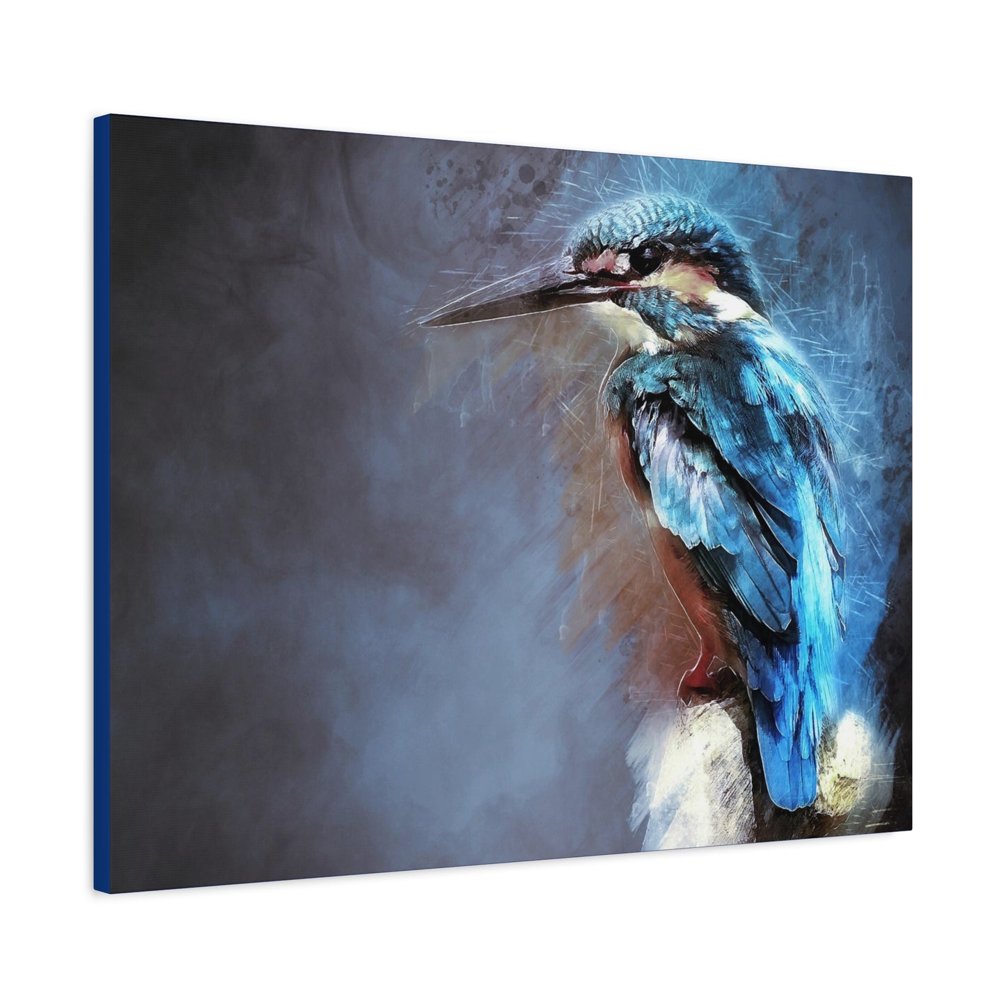 Kingfisher Matte Canvas, Stretched, 1.25"