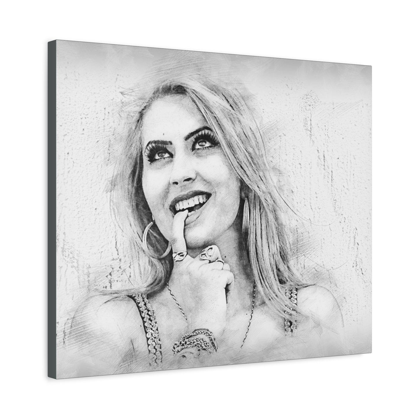 Woman Matte Canvas, Stretched, 1.25"