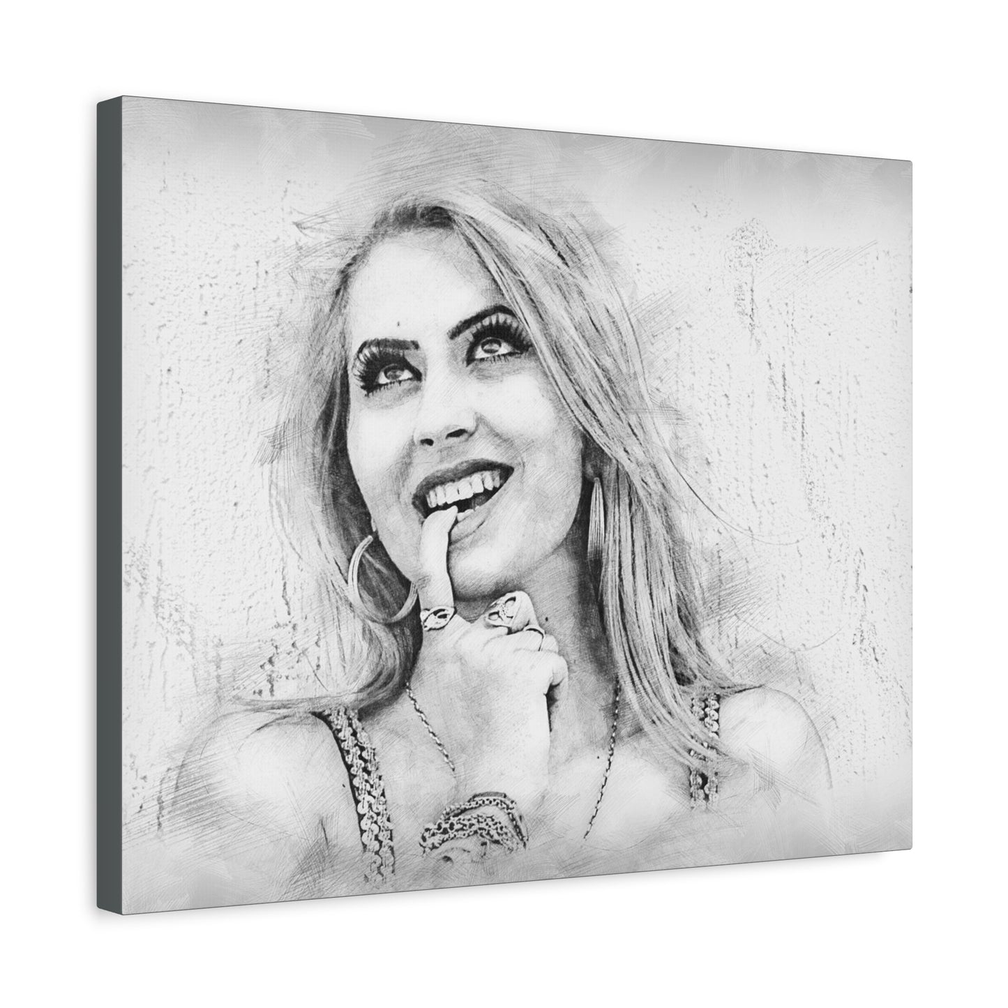 Woman Matte Canvas, Stretched, 1.25"