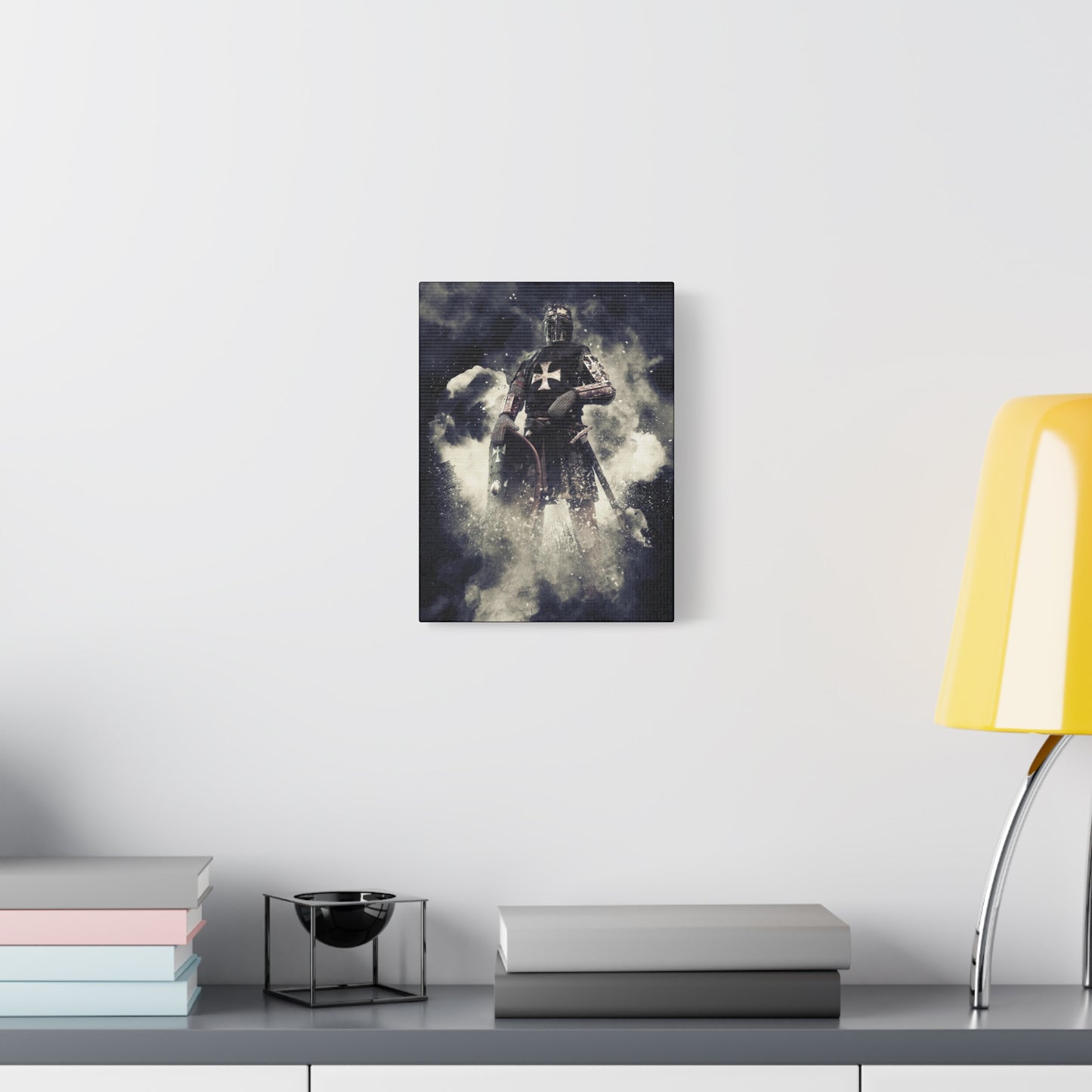 Knight Crusader Matte Canvas, Stretched, 1.25"
